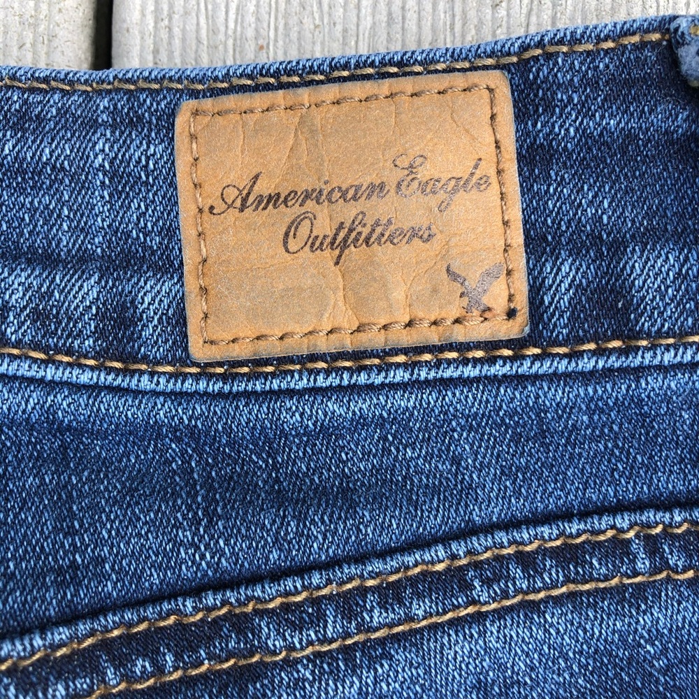 American Eagle Stretch Boy Jean, Button Fly Size 2 - image 8